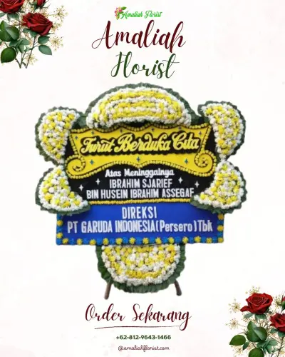 Papan Bunga Duka di Polaman